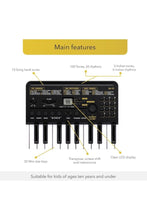 CASIO | 32 Mini-Keys Keyboard in Black and Grey | TE0206188