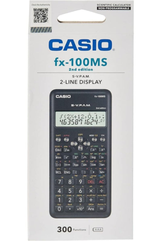 CASIO | 2nd Edition Non-Programmable Scientific Calculator | TE0145869