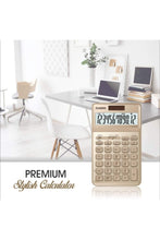 CASIO | Stylish Desktop Calculator - Gold | TE0192182