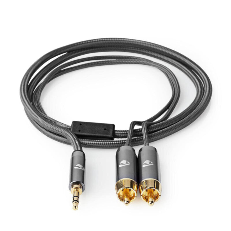 NEDIS | Stereo to Audio Cable Gold Plated 2m | CATB22200GY20