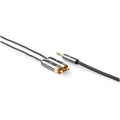 NEDIS | Stereo to Audio Cable Gold Plated 2m | CATB22200GY20