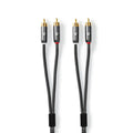 NEDIS | Stereo Audio Cable 2x RCA Male to Male 5m | CATB24200GY50