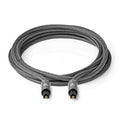 NEDIS | Optical Audio Cable TosLink Male 1m - Gun Metal Grey | CATB25000GY10