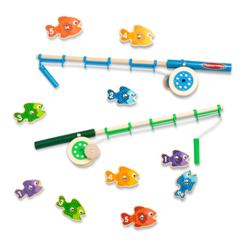 MELISSA & DOUG | Catch & Count Magnetic Fishing Rod Set 3+ years | 46005149