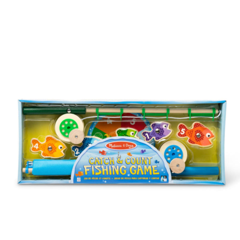 MELISSA & DOUG | Catch & Count Magnetic Fishing Rod Set 3+ years | 46005149