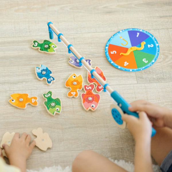 MELISSA & DOUG | Catch & Count Magnetic Fishing Rod Set 3+ years | 46005149