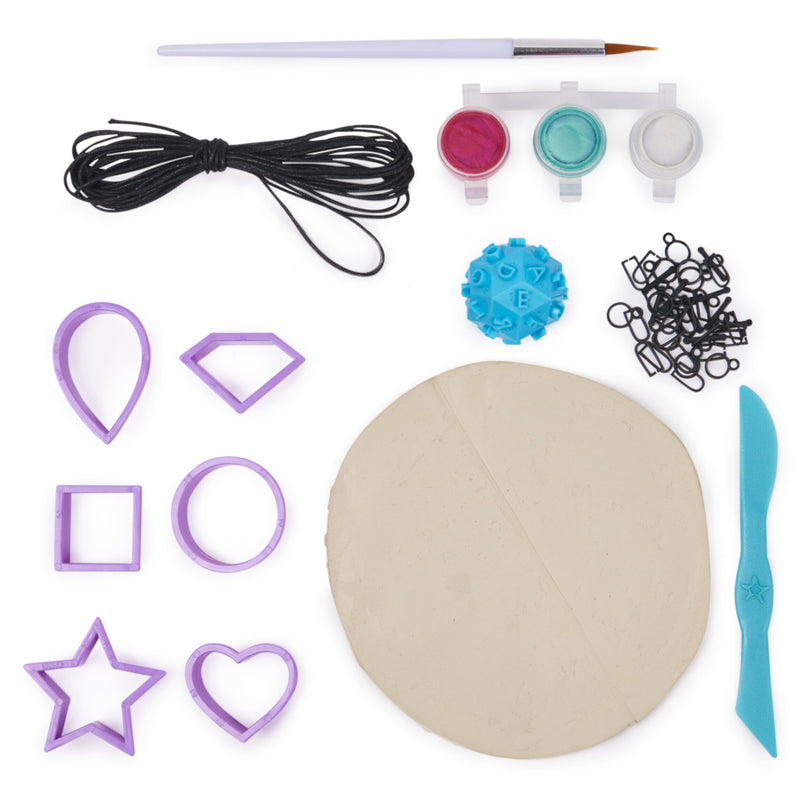 COOL MAKER | Clay Your Way Pottery Craft Kit with 6 Air Dry Clay Discs| IBD106TOY02666