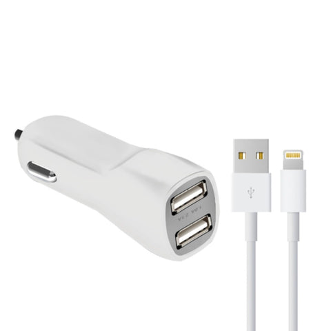 NYORK | USB Lightning International Car Charger Dual Port Adapter | CC-630