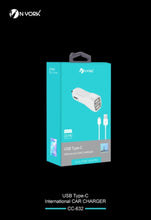 NYORK | USB Type-C International Car Charger 2.1A | CC-632