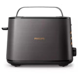 PHILIPS | 2 Slice Bread Toaster, 950W, Black/Copper | HD2650/31