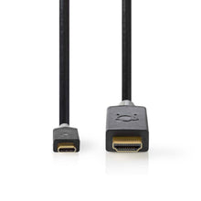 NEDIS | USB 3.2 Gen 1 Adapter Cable,  USB-C Male to HDMI Connector | CCBW64655AT20