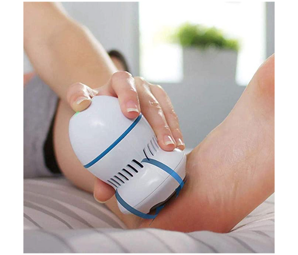 Foot Grinder Callus Remover Tool with Vaccum Rechargeable - White | JPL6516
