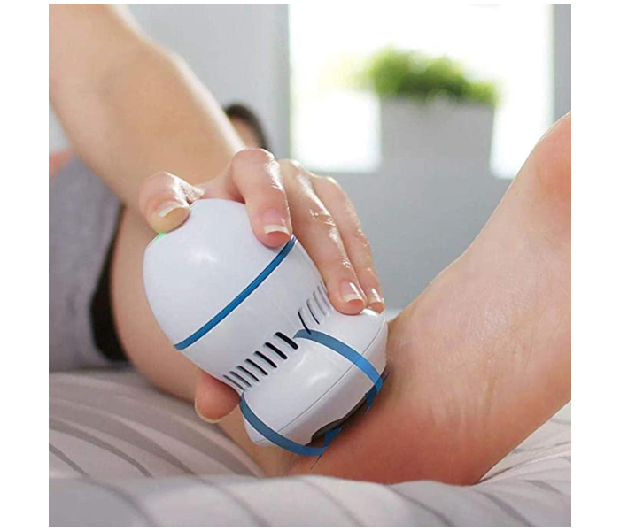 Foot Grinder Callus Remover Tool with Vaccum Rechargeable - White | JPL6516