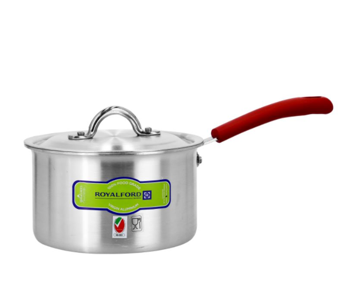 ROYALFORD | 16CM Aluminum Saucepan with Bakelite Handle Silver | RF10096
