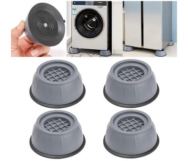 4 Piece Multifunctional All in use Foot Pad  - Grey | JPI5625