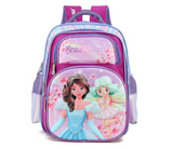 STARGOLD Premium Large Kids Backpack 16 Inch- 3D Cartoon And Hero Design, 41 x 31 x 25 cm - SG-BP223 Purple 2 | JPO6443