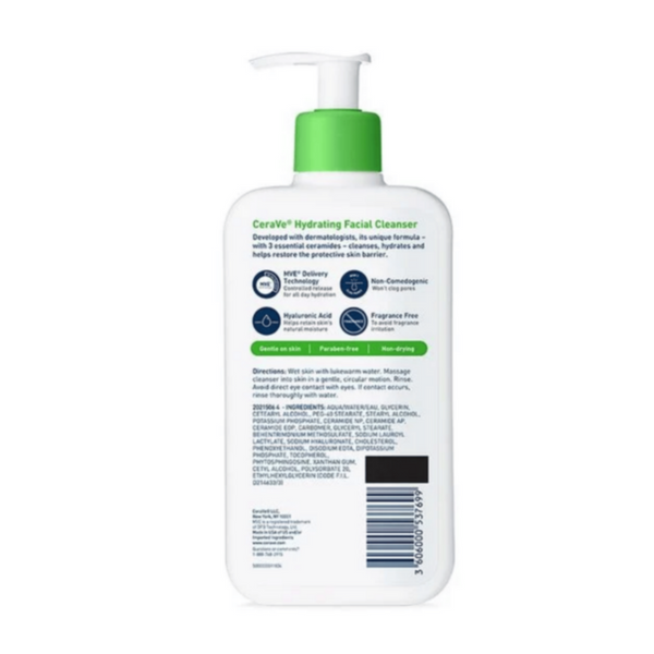 CERAVE | Hydrating Facial Cleanser 355ml