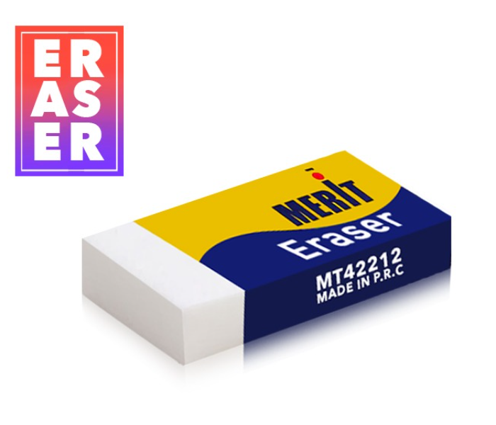Merit 42212 Eraser - White | JPG0838