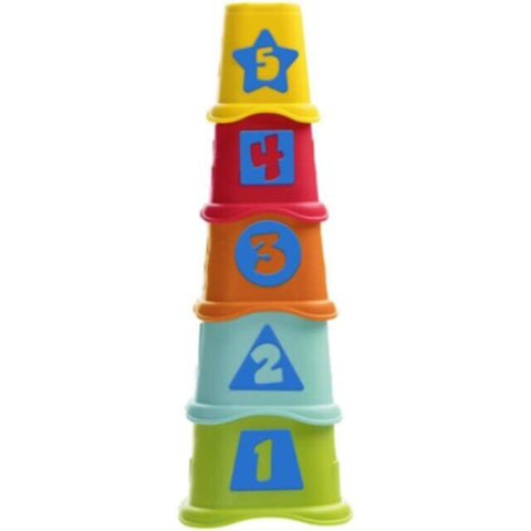 CHICCO | 2-in-1 Stacking Cup and Ball Track Multi-coloured | 9308000000