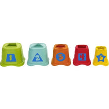 CHICCO | 2-in-1 Stacking Cup and Ball Track Multi-coloured | 9308000000