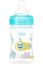 CHICCO | Baby Well Being Feeding Bottle For Boys - 150ML - Slow Flow - Silicone | 28611200000