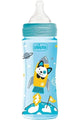 CHICCO | Baby Well Being Feeding Bottle For Boys - 330ML - Fast Flow - Silicone | 28637200000