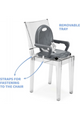 CHICCO | Booster Seat Pocket Snack - Dark Grey | 5079340400000
