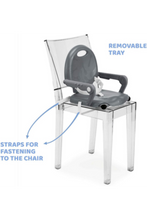 CHICCO | Booster Seat Pocket Snack - Dark Grey | 5079340400000