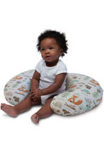 CHICCO | Boppy Pillow With Cotton Slipcover - Modern Woodland | 5079902060000