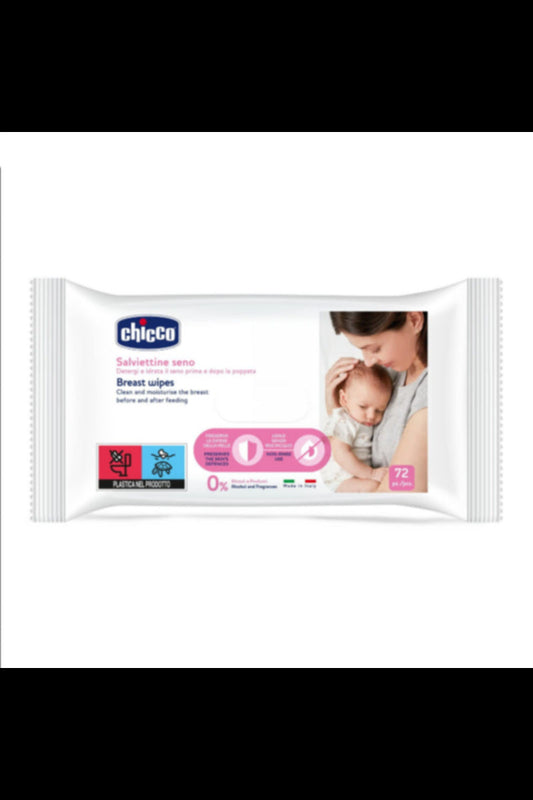 CHICCO | Cleansing Breast Wipes - 72PCS | 9166000000