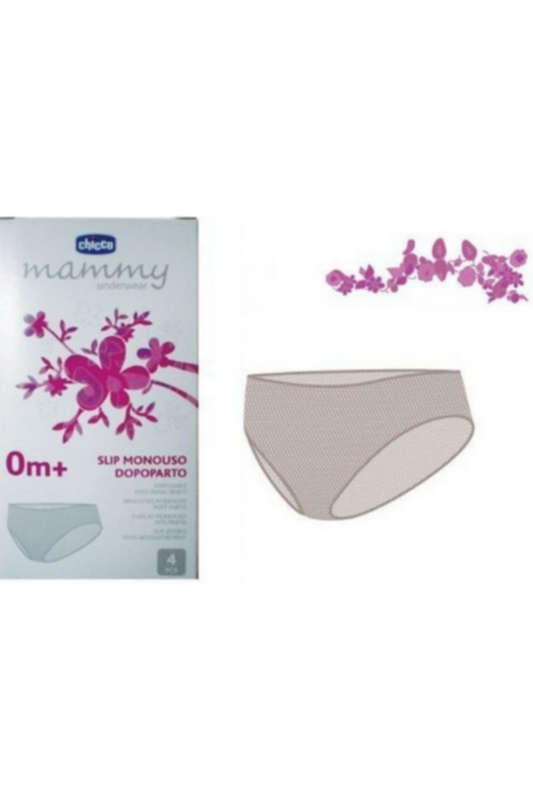 CHICCO | Disposable Post - Natal Briefs - Large - 4Pcs | 1137000400