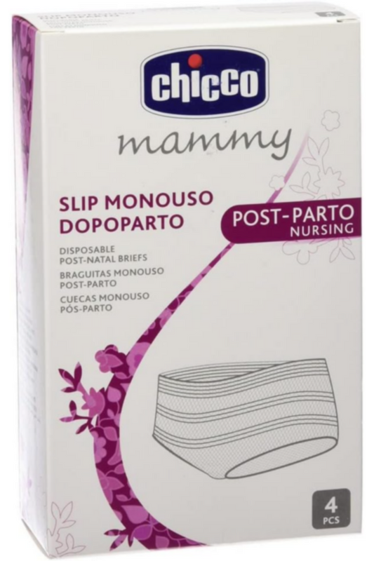 CHICCO | Disposable Post Natal Briefs - Free Size - 4PCS | 1138100000