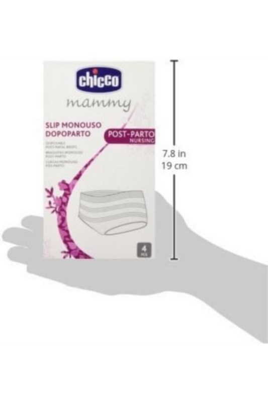 CHICCO | Disposable Post Natal Briefs - Free Size - 4PCS | 1138100000