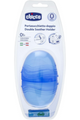 CHICCO | Double Soother Holder Blue | 7264800000