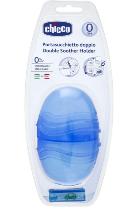 CHICCO | Double Soother Holder Blue | 7264800000