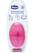 CHICCO | Double Soother Holder Pink | 7264100000