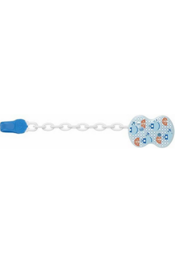 CHICCO | Easy Clip With Chain - Blue | 4083000000