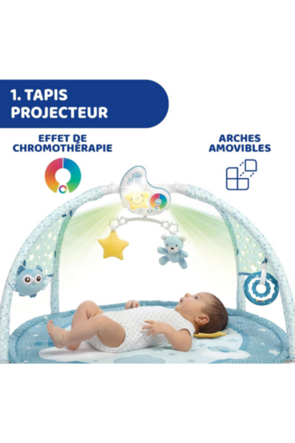 CHICCO | First Dreams Enjoy Colors Playgym - Blue | 9866200000