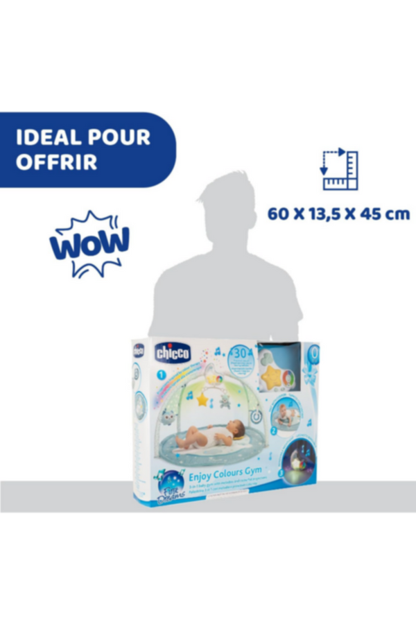 CHICCO | First Dreams Enjoy Colors Playgym - Blue | 9866200000