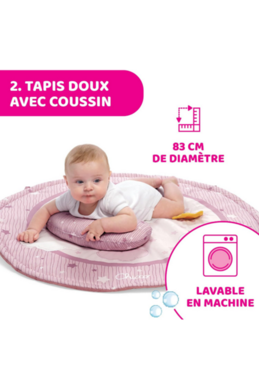 CHICCO | First Dreams Enjoy Colors Playgym - Pink | 9866100000