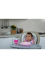 CHICCO | First Food Spoon Angled 8M + Soft Silicone Pink [Girl] | 16100100000