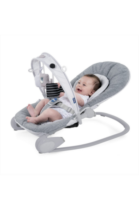 CHICCO | Hoopla Baby Bouncer - Titanium | 7079840840000