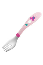 CHICCO | Metal Cutlery 18M+ - Girl | 16102100000