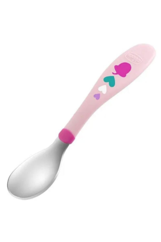 CHICCO | Metal Cutlery 18M+ - Girl | 16102100000