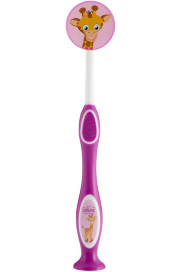 CHICCO | Milk Teeth ToothBrush 3-6 Years - Pink | 9079100000