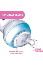 CHICCO | Natural Feeling Bottle 2M+ - 250ML - Blue | 80825210000