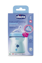 CHICCO | Natural Feeling Bottle 2M+ - 250ML - Blue | 80825210000