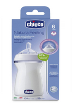 CHICCO | Natural Feeling Bottle 6M+ - 330ML - Fast Flow | 80737000040