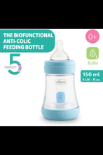 CHICCO | Perfect5 Bottle for Boys 0M+ - 150ML - Slow Flow - Silicone | 20211200040