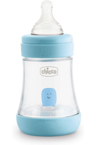 CHICCO | Perfect5 Bottle for Boys 0M+ - 150ML - Slow Flow - Silicone | 20211200040
